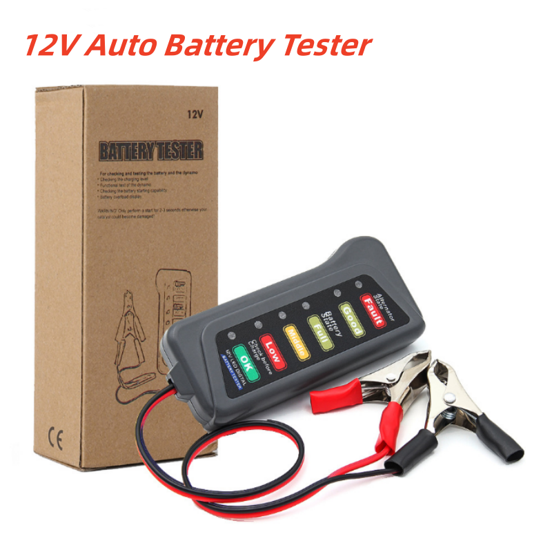 Alternator Tester Digital Diagnostic Tool - Mini testador de bateria de carro