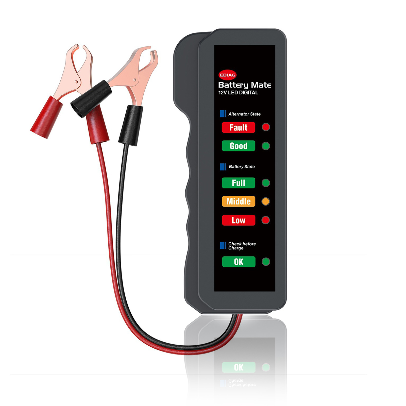 Alternator Tester Digital Diagnostic Tool - Mini testador de bateria de carro
