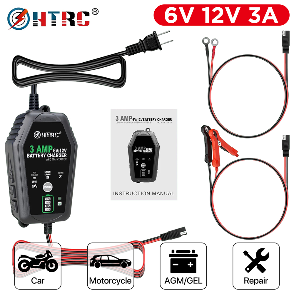 Lifepo4 Battery Charger Smart Automatic - Carregador de bateria de carro htrc
