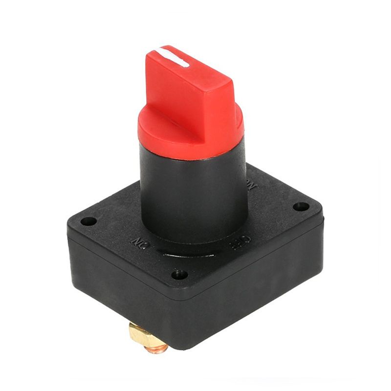Battery Disconnect Switch Master Cut Off - Interruptor isolador rotativo de corte de