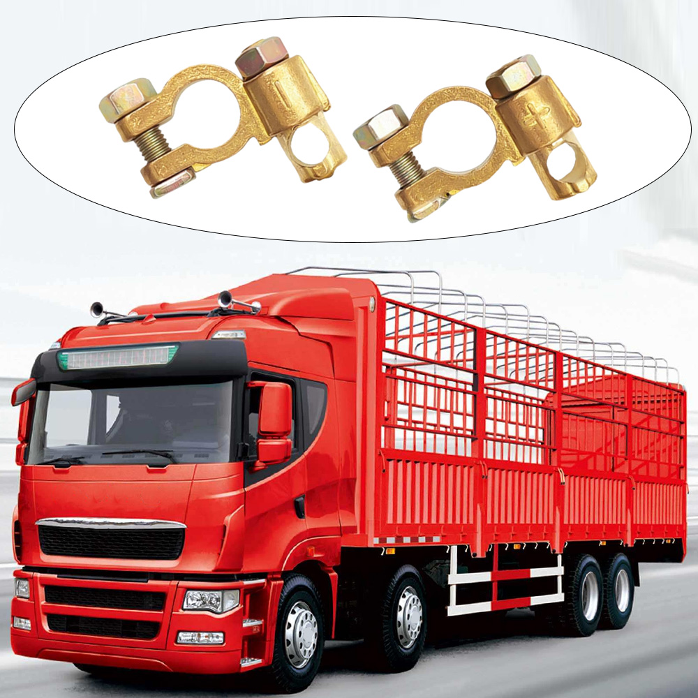 Battery Terminal Clamps Quick Release Brass - Terminais de bateria positiva 12V, braçadeiras