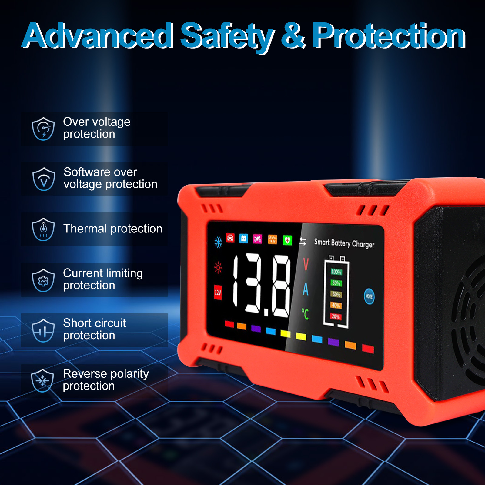 Carregador de Bateria Intelige - Lifepo4 Battery Charger Smart Automatic avaliação e preço