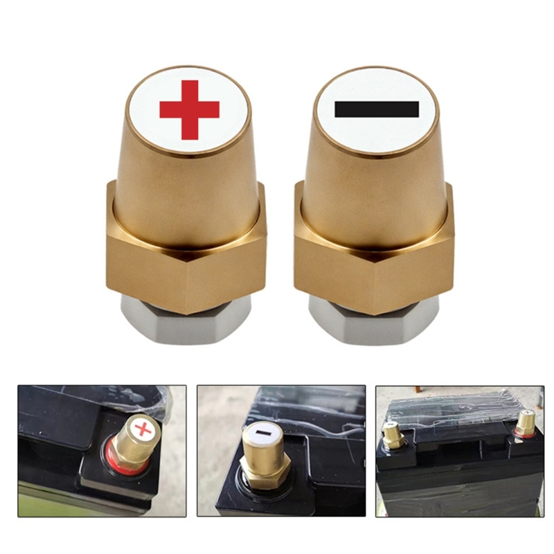 1 par braçadeiras para termina - Battery Terminal Clamps Quick Release Brass avaliação e preço