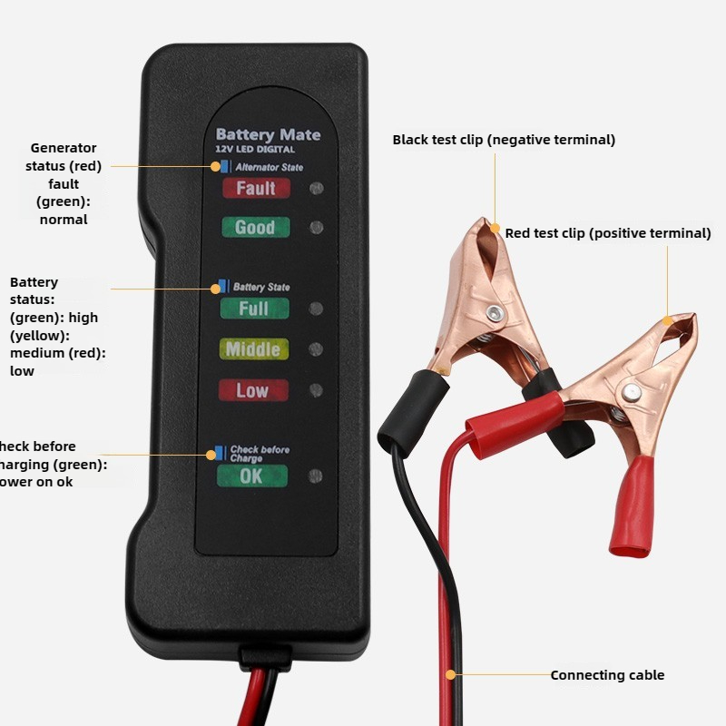 Testador de partida de bateria - Alternator Tester Digital Diagnostic Tool avaliação e preço
