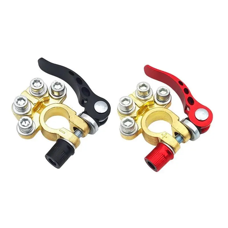 Terminal de Bateria de Liberaç - Battery Terminal Clamps Quick Release Brass avaliação e preço