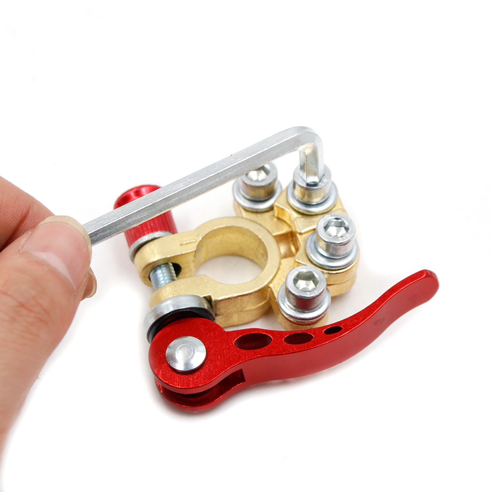 Terminais de Bateria de Libera - Battery Terminal Clamps Quick Release Brass avaliação e preço