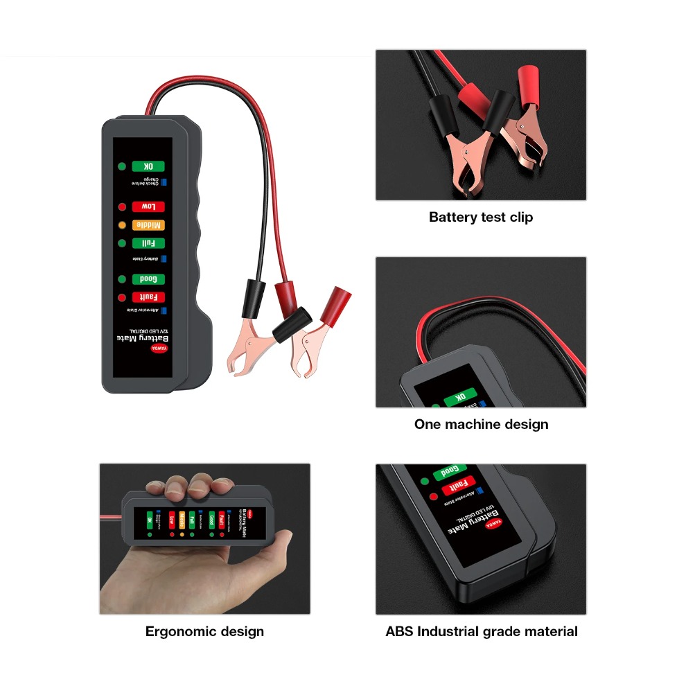 Mini testador de bateria de ca - Alternator Tester Digital Diagnostic Tool avaliação e preço