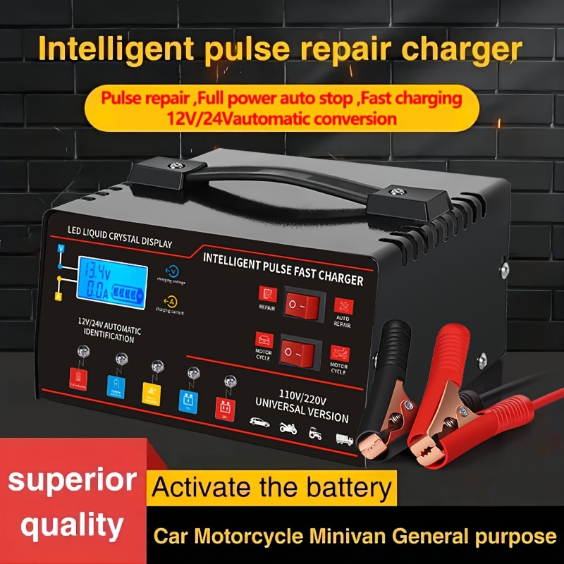 Carregador de Bateria Intelige - Lead Acid Battery Pulse Repair Desulfator avaliação e preço