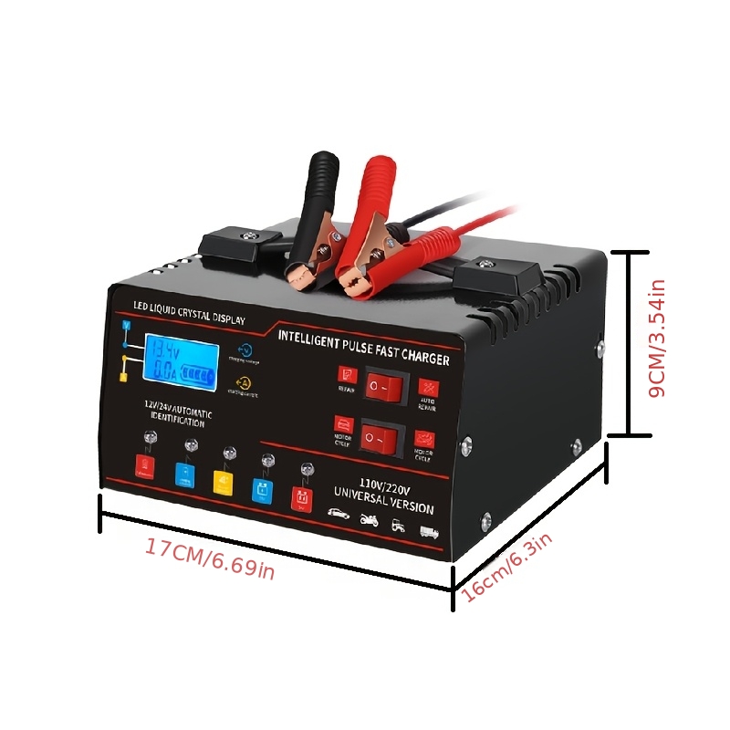 Carregador de Bateria Intelige - Lead Acid Battery Pulse Repair Desulfator avaliação e preço