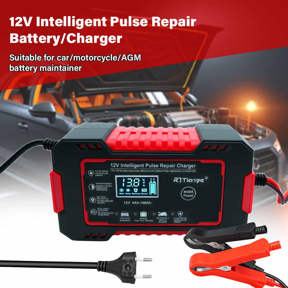 Carregador de Bateria para Car - Smart Car Battery Charger 12V 24V 20A avaliação e preço