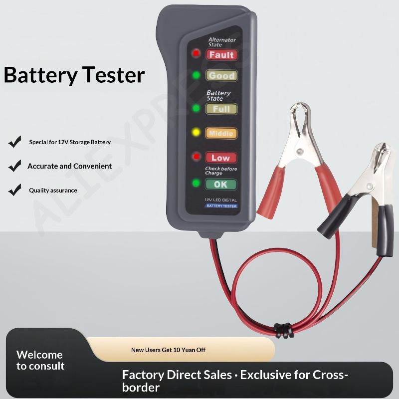 [G]Mini testador de bateria de - Alternator Tester Digital Diagnostic Tool avaliação e preço
