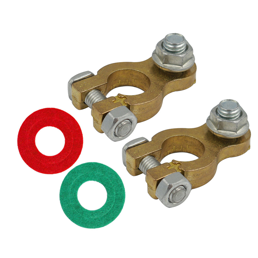 1 par de conectores de termina - Battery Terminal Clamps Quick Release Brass avaliação e preço