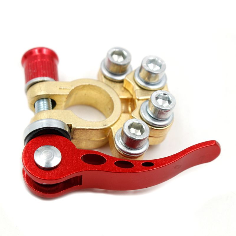 2x Terminais de Bateria 12V 24 - Battery Terminal Clamps Quick Release Brass avaliação e preço