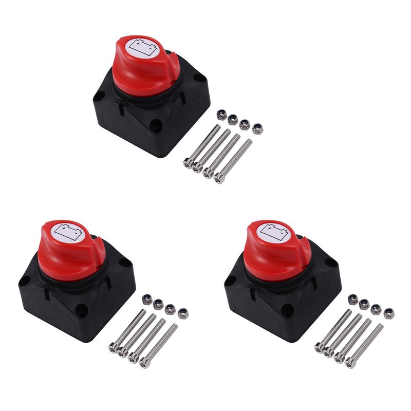 3X Interruptor de Desconexão d - Battery Disconnect Switch Master Cut Off avaliação e preço