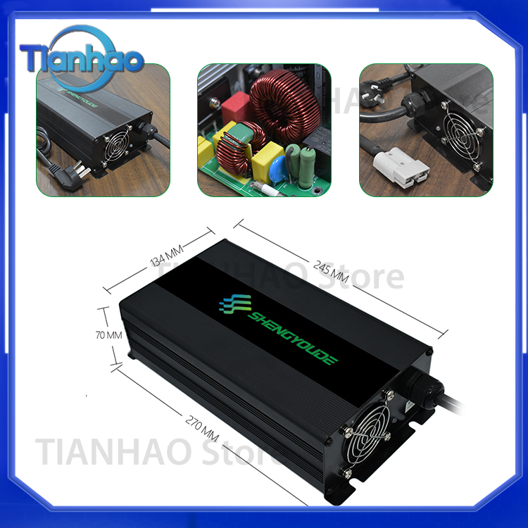 Carregador de Bateria Automáti - Lifepo4 Battery Charger Smart Automatic avaliação e preço