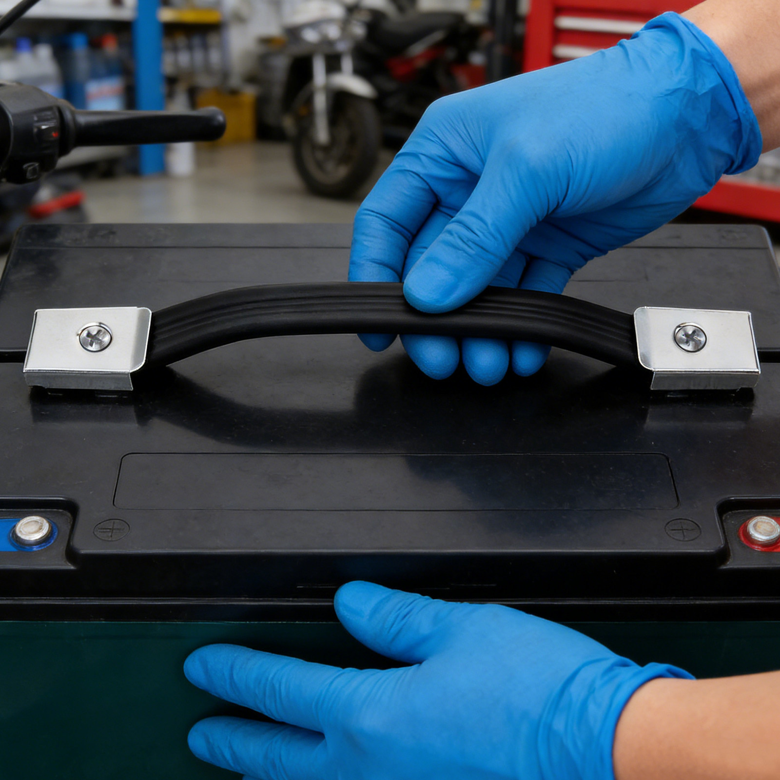 2 unidades de caixa para bater - Battery Carry Strap Lifter Heavy Duty avaliação e preço