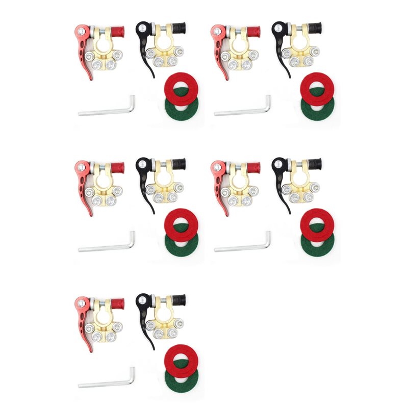 Terminais de Bateria para Carr - Battery Terminal Clamps Quick Release Brass avaliação e preço
