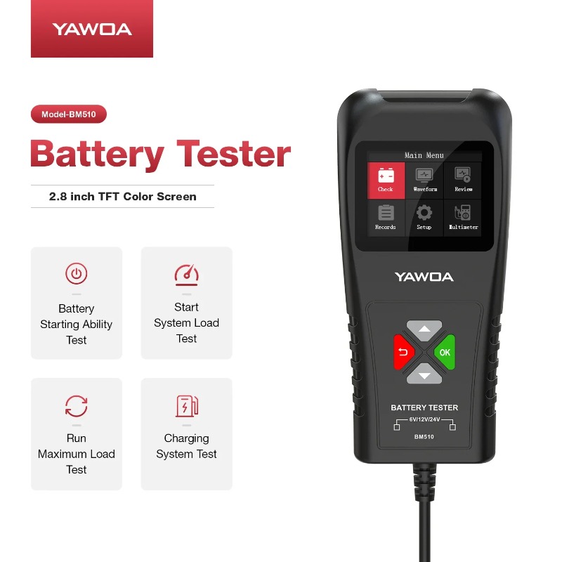 Testador de bateria de carro 3 - Car Battery Load Tester Digital Cranking avaliação e preço