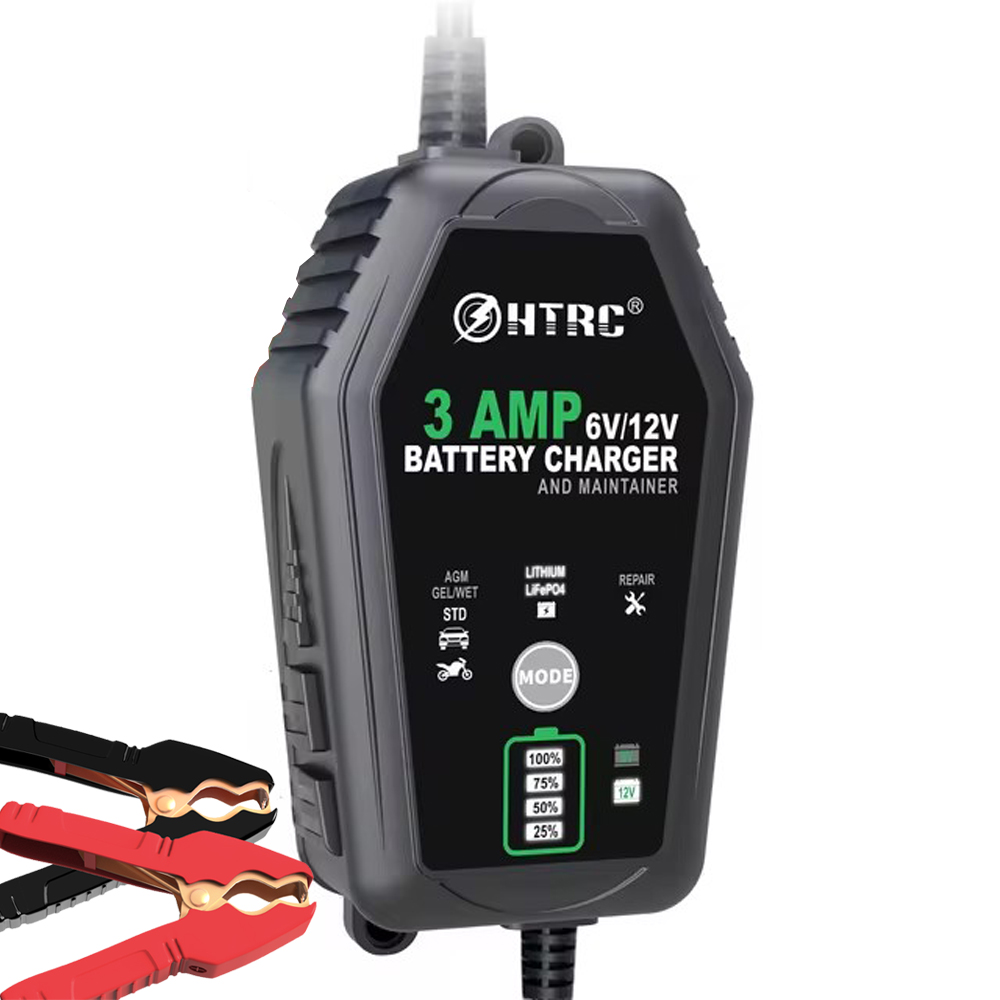 HTRC-Carregador de bateria int - Lifepo4 Battery Charger Smart Automatic avaliação e preço