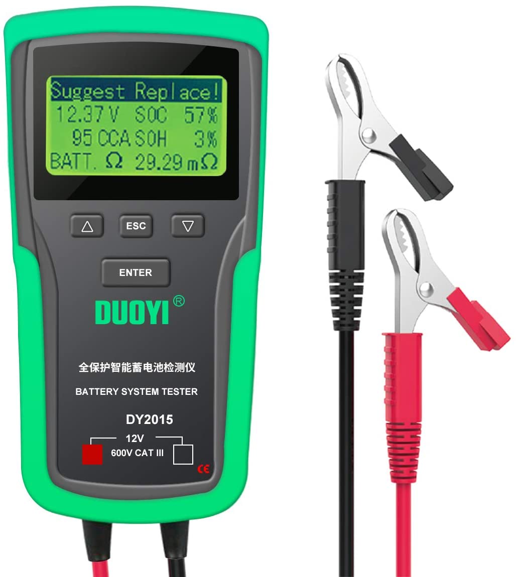 Duoyi dy2015 12v testador de s - Car Battery Load Tester Digital Cranking avaliação e preço