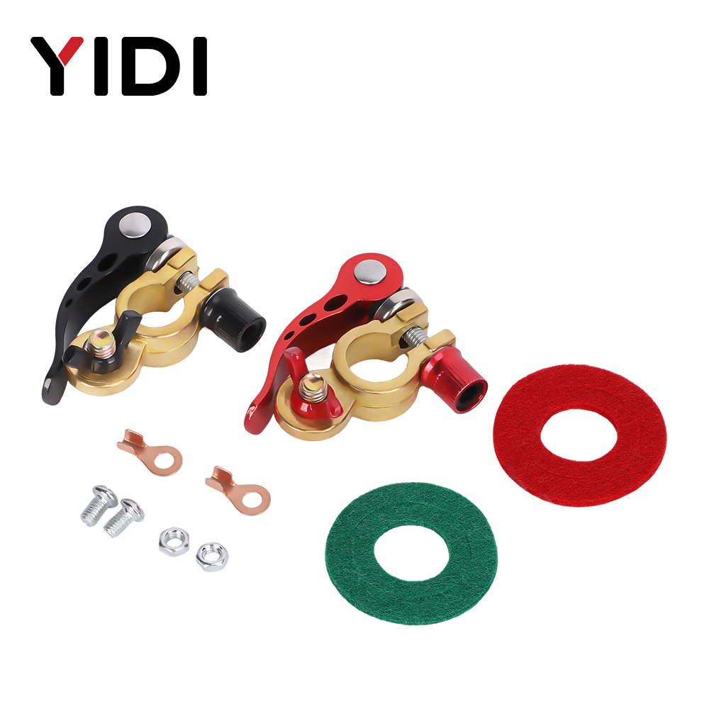 1 Par de Conectores de Termina - Battery Terminal Clamps Quick Release Brass avaliação e preço